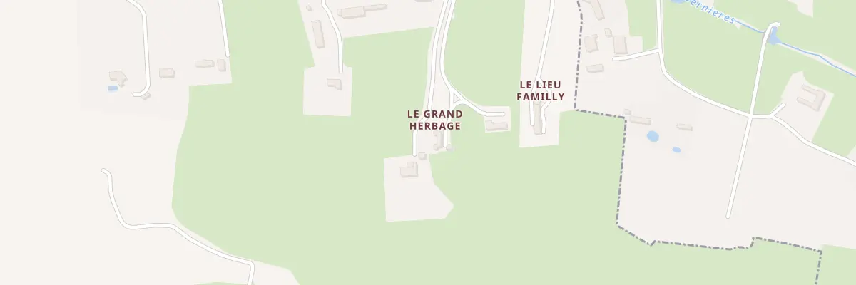 Plan du 794 Che de Bernières à Périers-en-Auge