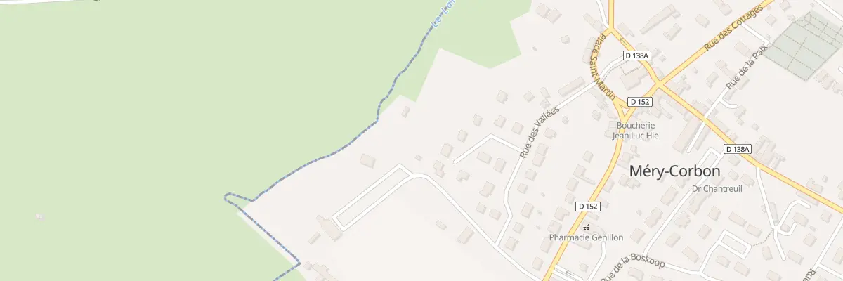 Plan du 8 Rue du Moulin à Méry-Bissières-en-Auge
