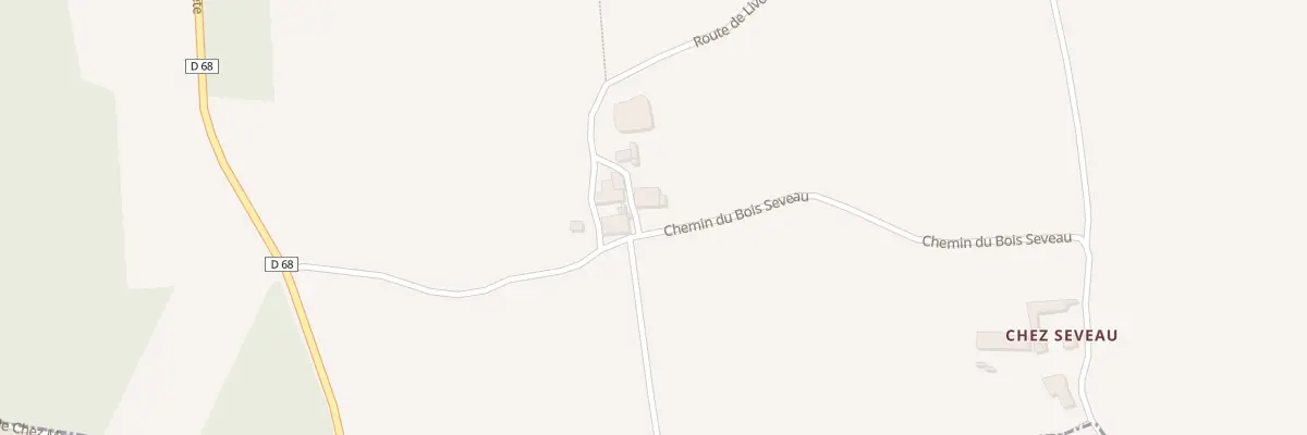 Plan du 3 Che du Bois Seveau à Vignolles