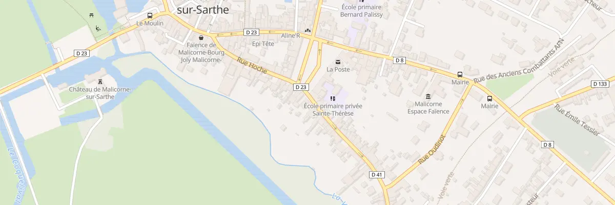 Plan du 2 Rue Marceau à Malicorne-sur-Sarthe