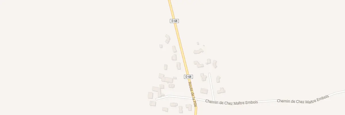 Plan du 5190 La Pile à Saint-Bonnet