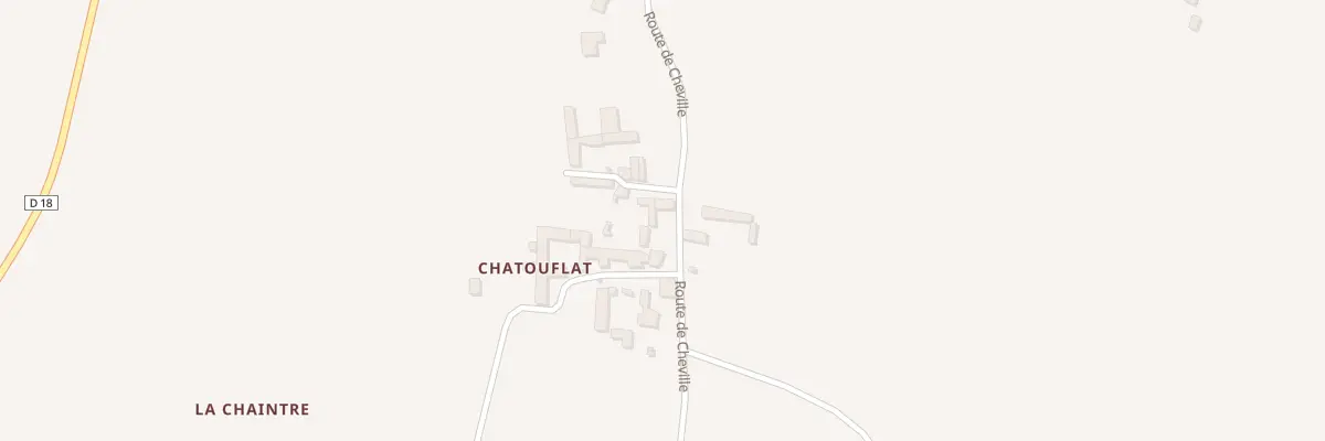 Plan du 16 Rte de Cheville à Mérignac