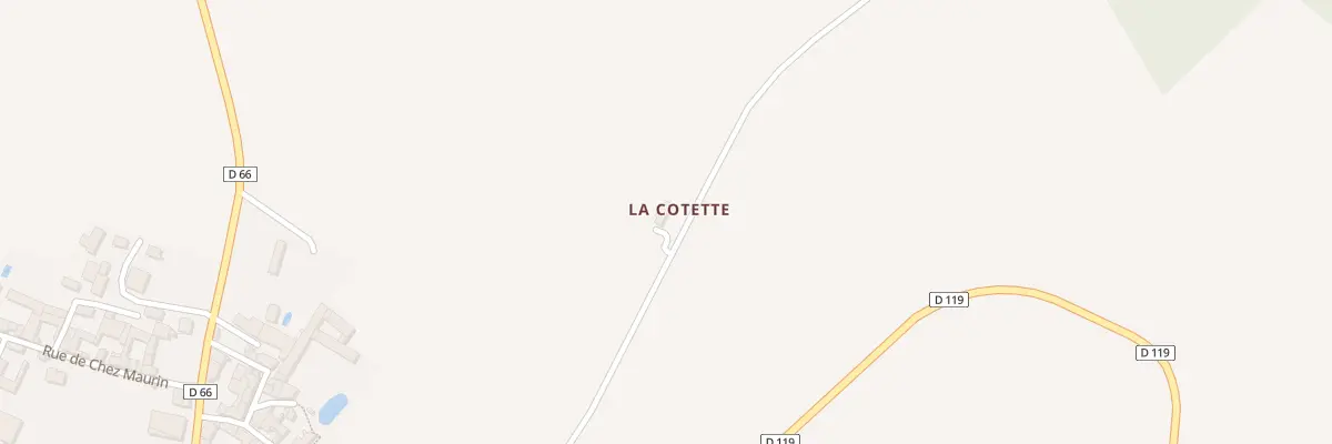 Plan du 301 La Font de Catin à Vaux-Rouillac