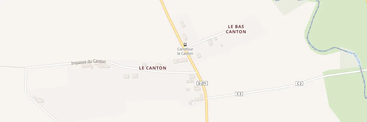 Plan du 5045 Le Canton à Bernières-d’Ailly