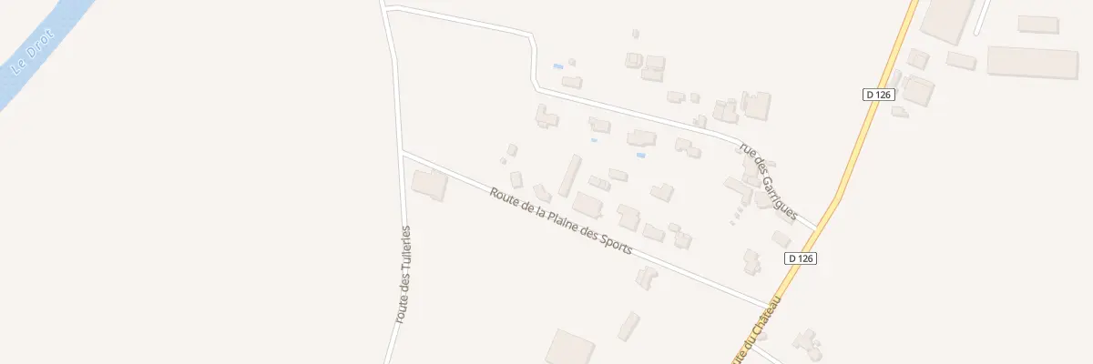 Plan du 147 Rte de la Plaine des Sports à Gironde-sur-Dropt