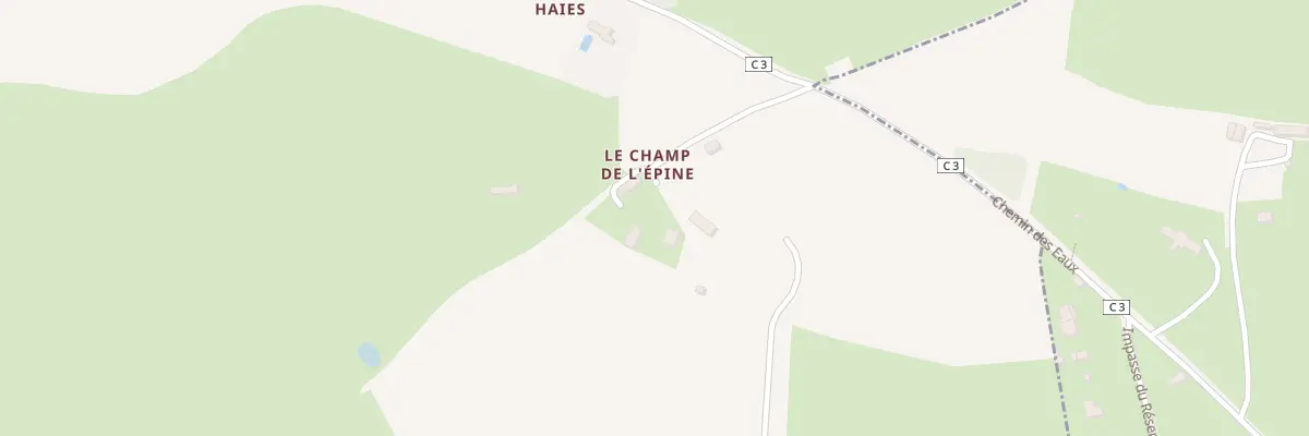 Plan du 131 Imp du Mont dit Mont à Périers-en-Auge