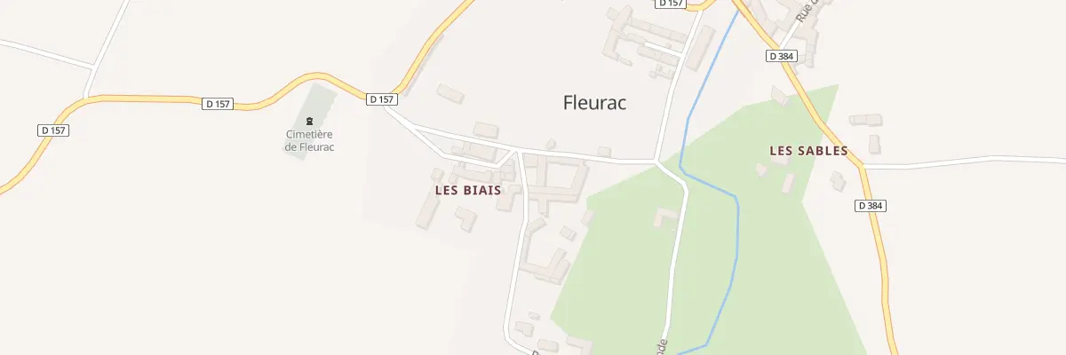 Plan du 5074 Rue des Porches à Fleurac