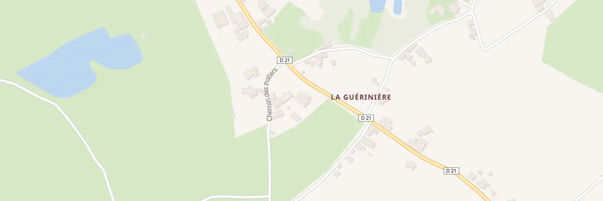 Plan du 3 La Guérinière à Ménigoute