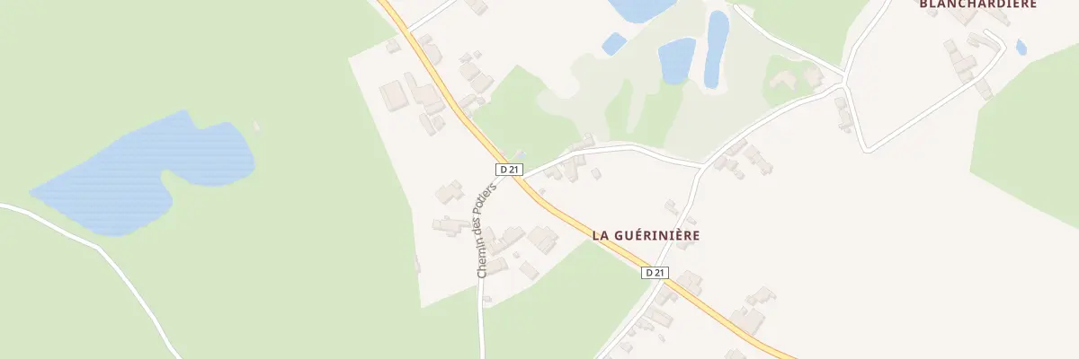 Plan du 5296 La Guérinière à Ménigoute