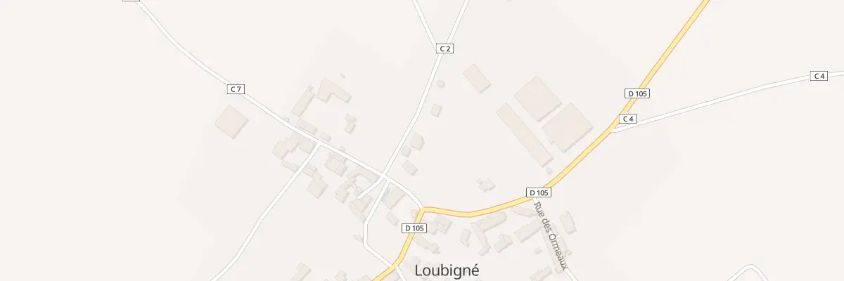 Plan du 3 Rue du Château d’Eau à Loubigné