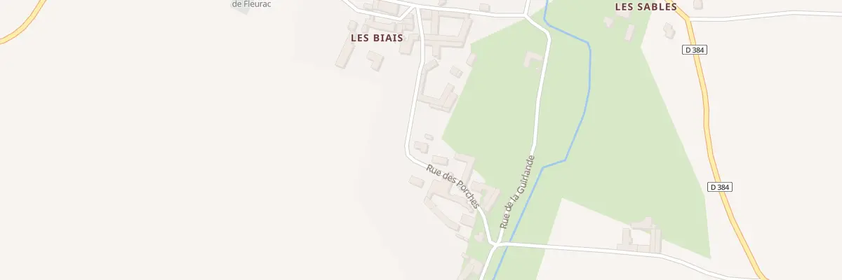 Plan du 5077 Rue des Porches à Fleurac
