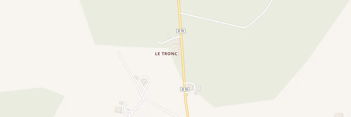 Plan du 2 Au Tronc à Sendets