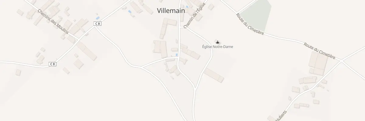 Plan du 7 Rte de Couture d’Argenson à Villemain