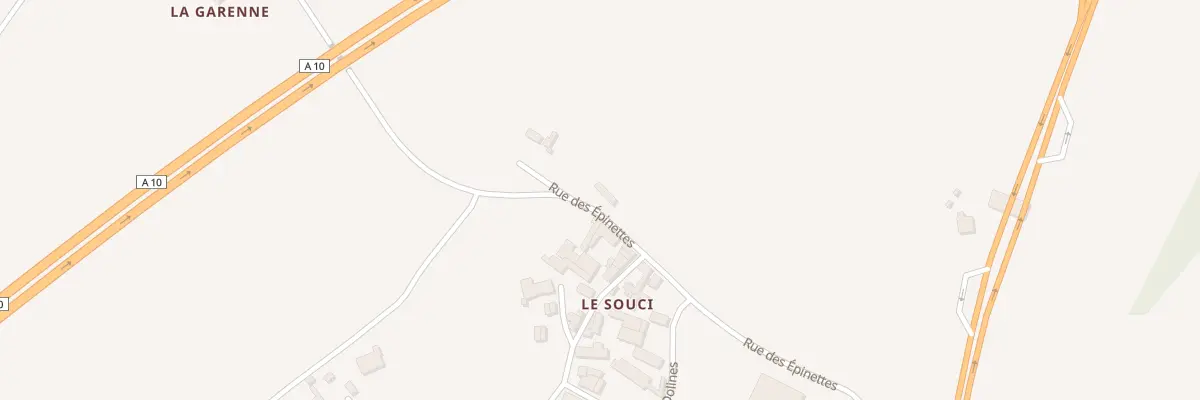 Plan du 4 Rue des Epinettes à Soudan