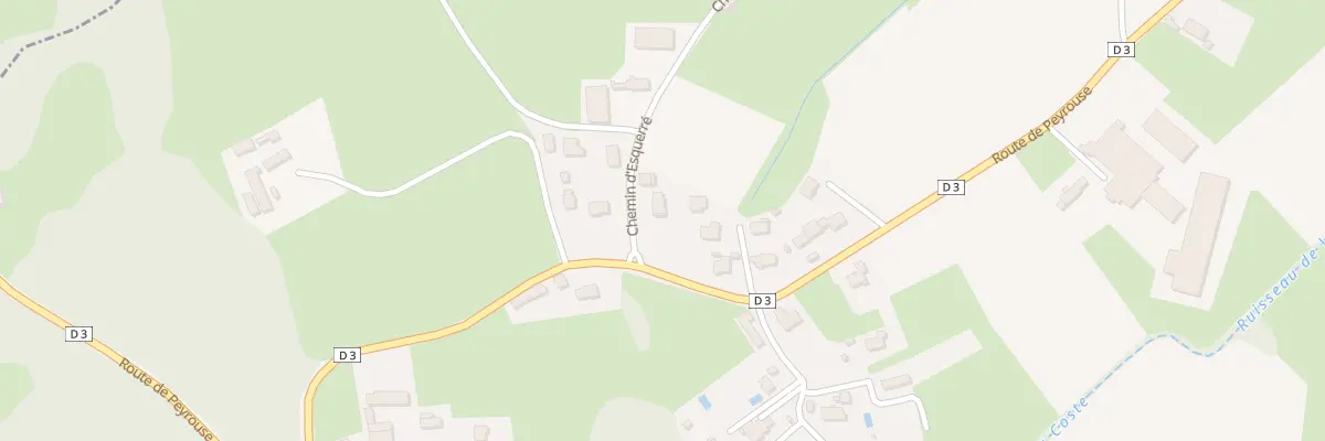 Plan du 4 Che d’Esquerré à Poueyferré
