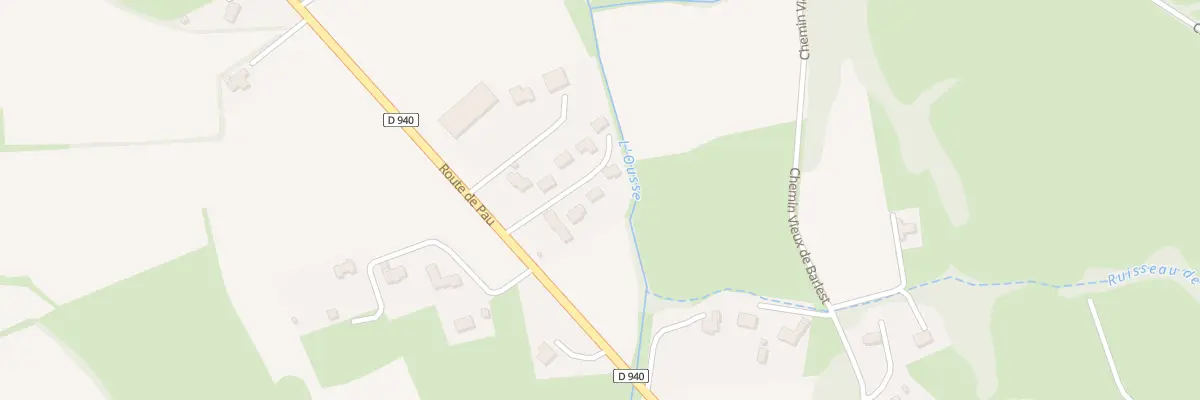 Plan du 8 Imp des Pyrenees à Loubajac