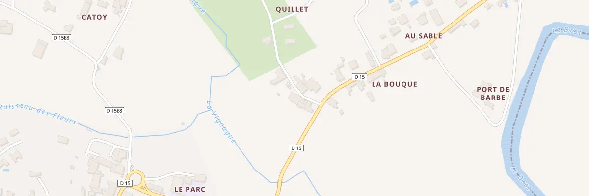 Plan du 7 Quillet à Morizès