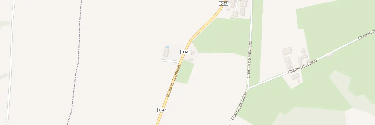 Plan du 4 Rte de Lembeye à Maure