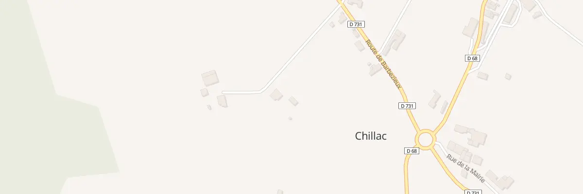 Plan du 5 Che de Chez Bertaud à Chillac