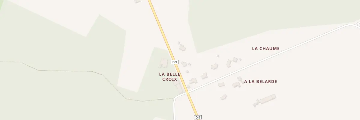 Plan du 4 La Chaume à Saint-Félix-de-Foncaude