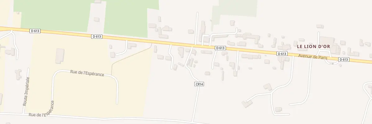 Plan du 16 Av de Paris à Méry-Bissières-en-Auge