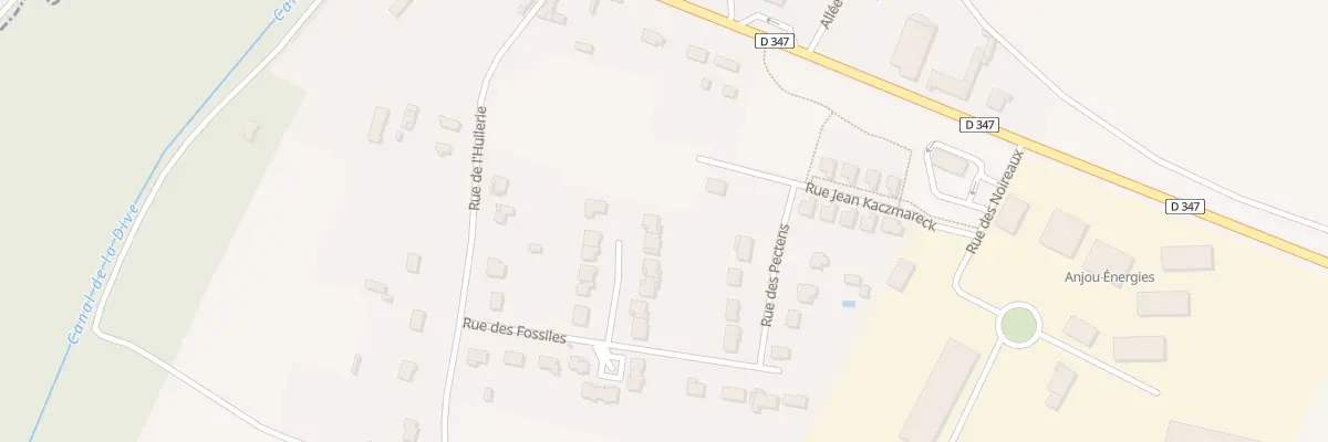 Plan du 11 Rue des Nautiles à Pouançay