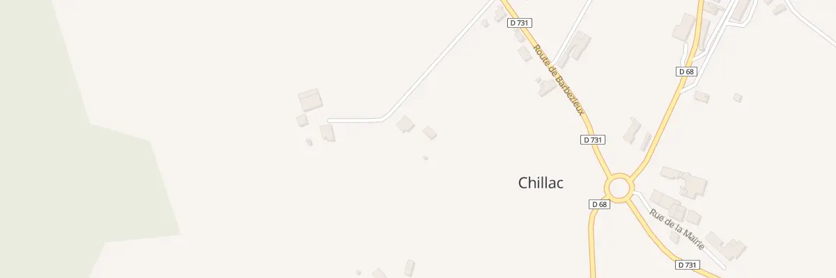 Plan du 7 Che de Chez Bertaud à Chillac
