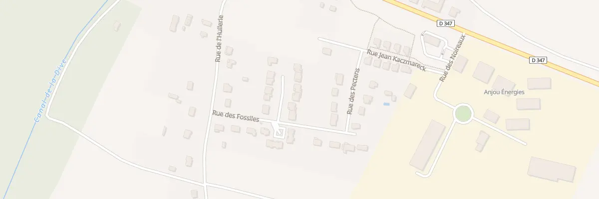 Plan du 5 Rue des Nautiles à Pouançay