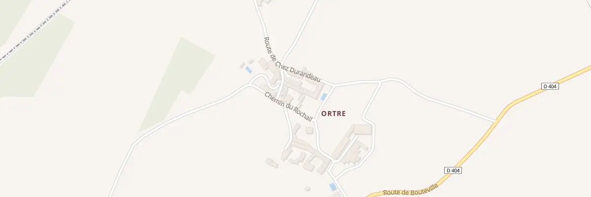 Plan du 5054 Ortre à Angeac-Charente