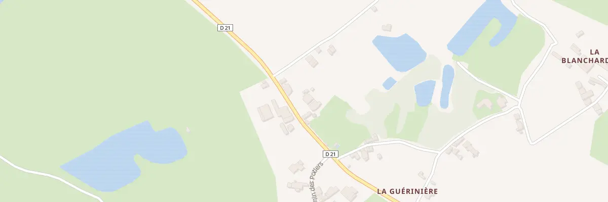 Plan du 20 La Guérinière à Ménigoute