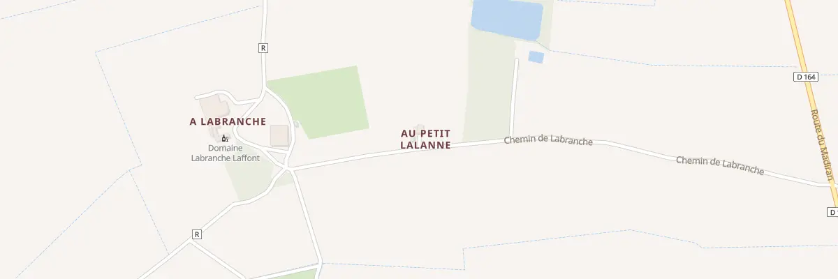 Plan du 615 Chem de Labranche à Maumusson-Laguian