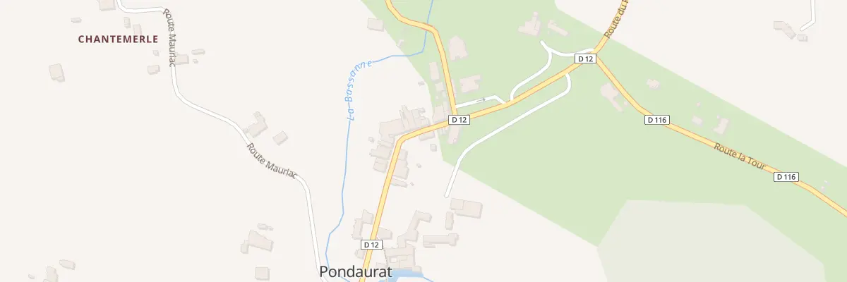 Plan du 26B Le Bourg à Pondaurat