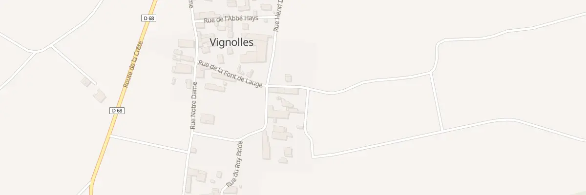 Plan du 5007 Le Bourg à Vignolles