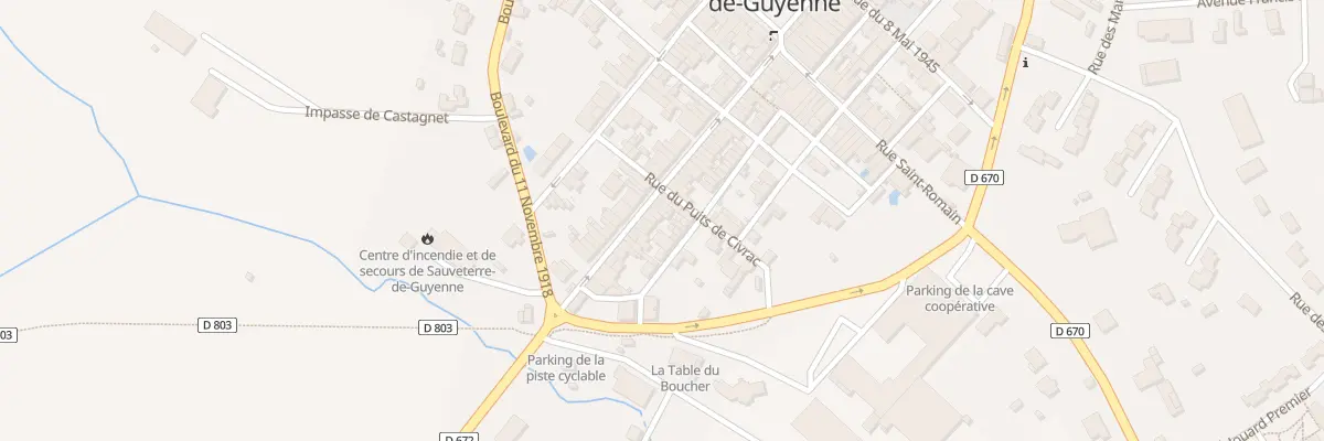 Plan du 49 Rue Lafon à Sauveterre-de-Guyenne