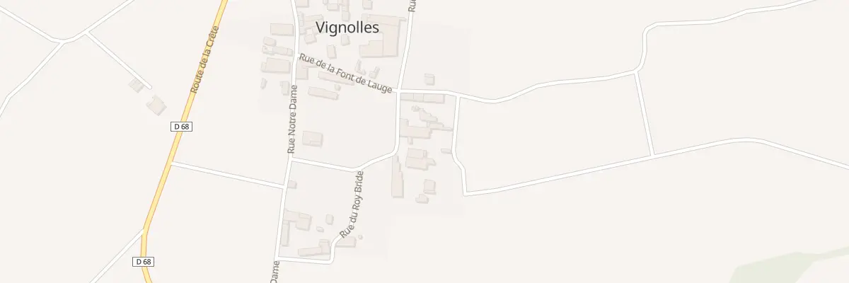 Plan du 5111 Le Bourg à Vignolles