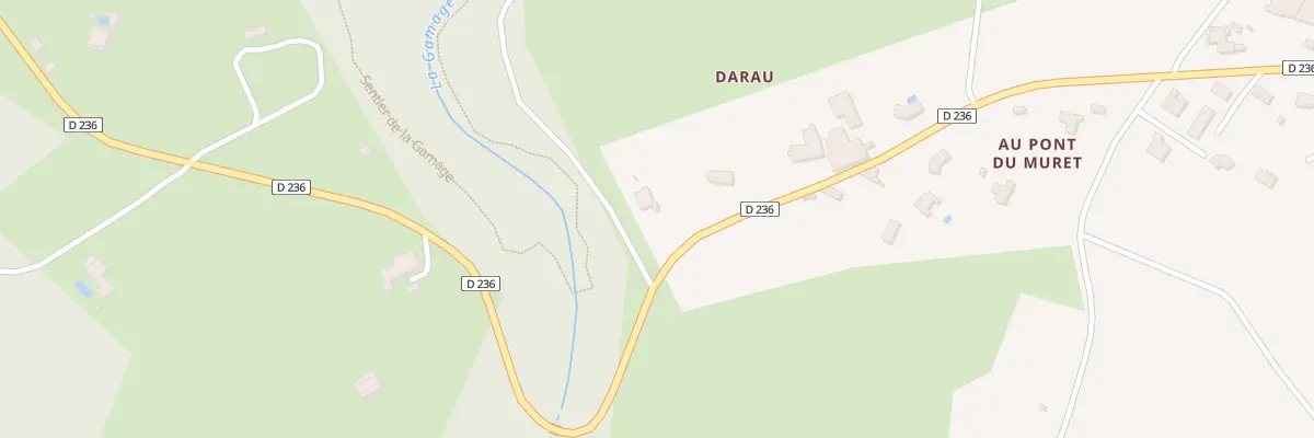 Plan du 6 Darau à Blasimon