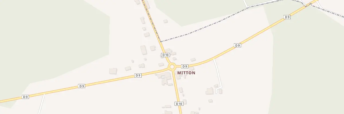Plan du 1 Mitton Est à Sendets
