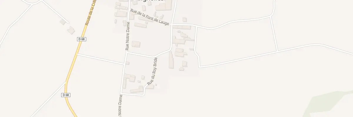 Plan du 5008 Le Bourg à Vignolles