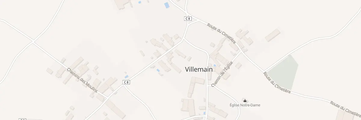 Plan du 1 Rue de la Mairie à Villemain