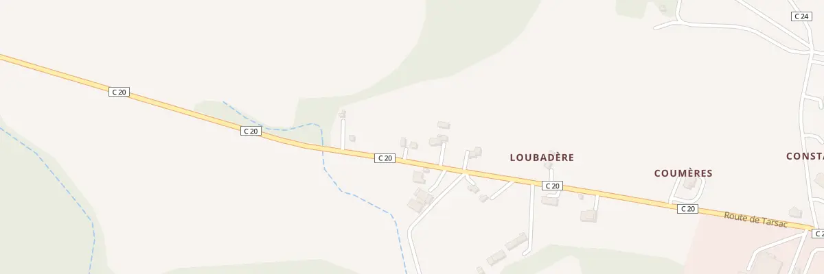 Plan du 610 Rte de Tarsac à Riscle