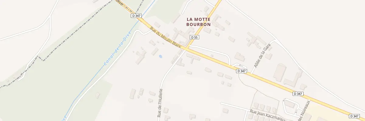 Plan du 4 Rue de l’Huilerie à Pouançay