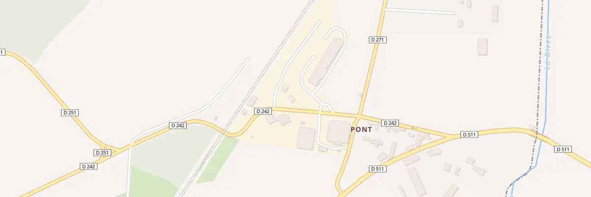 Plan du 5099 La Gare à Vendeuvre