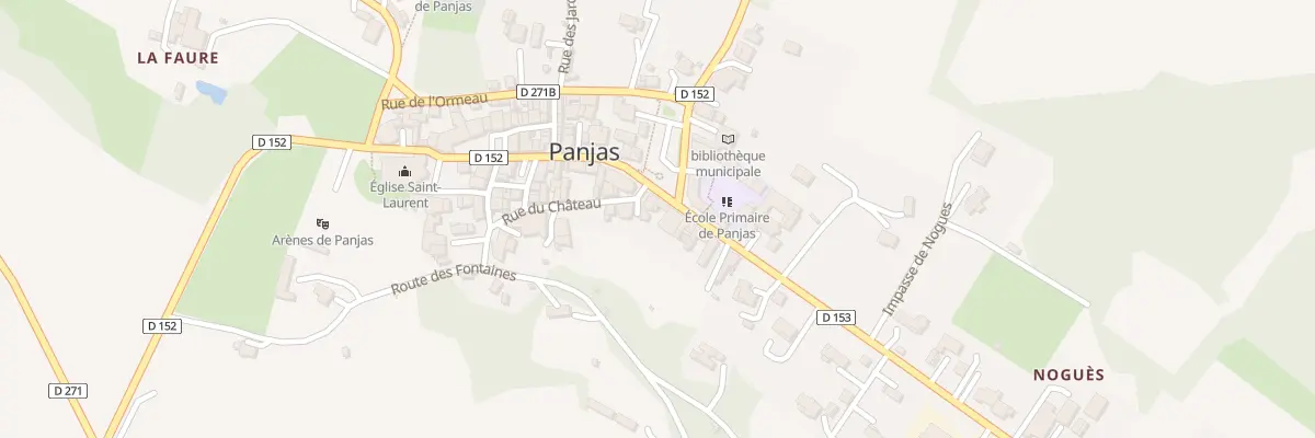 Plan du 5039 Av du Catalan à Panjas