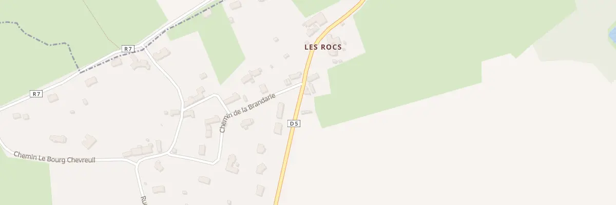 Plan du 2 Les Rocs à Saint-Rémy-de-Sillé
