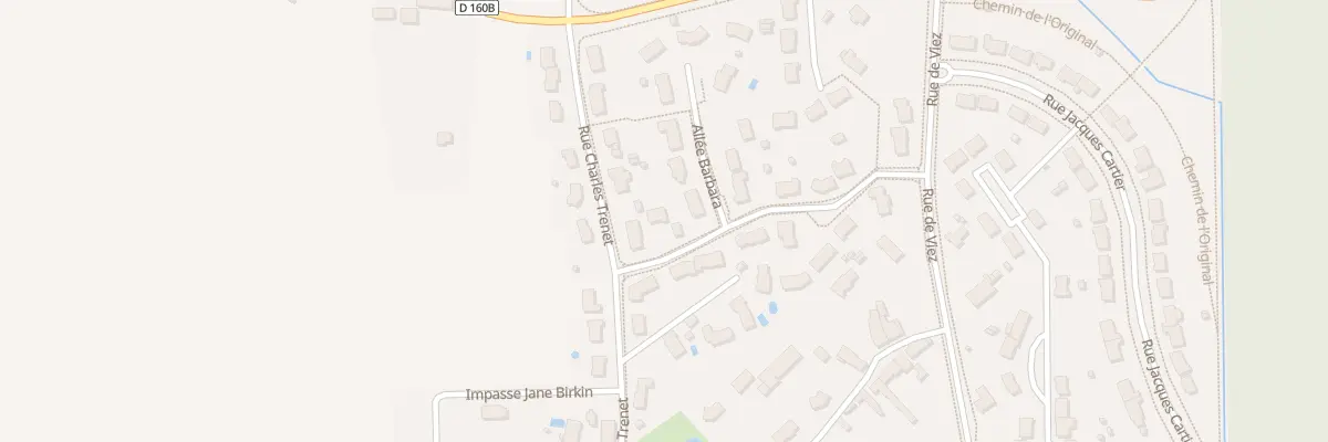 Plan du 8 Rue Georges Brassens à La Flèche
