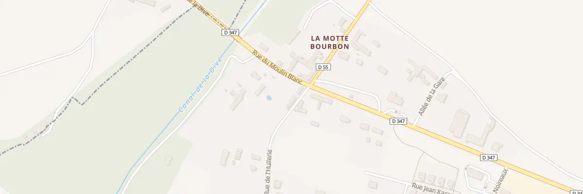Plan du 1 Rue de l’Huilerie à Pouançay