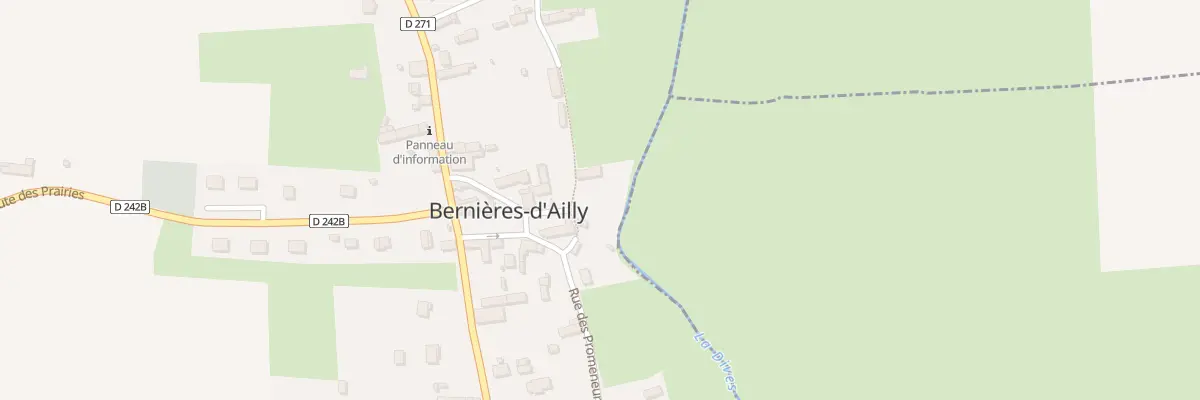 Plan du 3 Che de la Fontaine à Bernières-d’Ailly