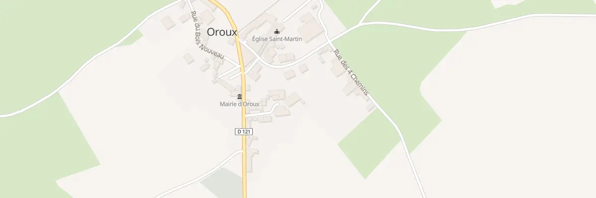 Plan du 5 Imp de la Forge à Oroux