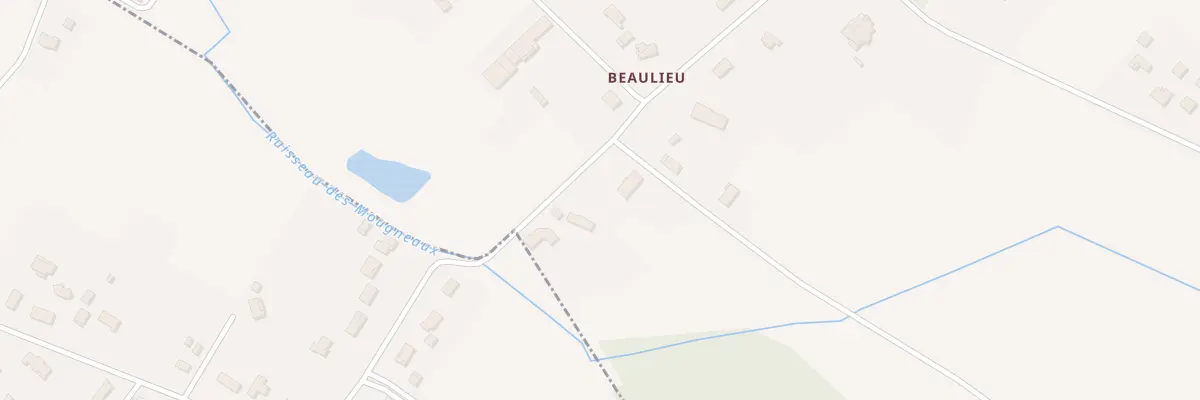 Plan du 12B Beaulieu aux Peintures