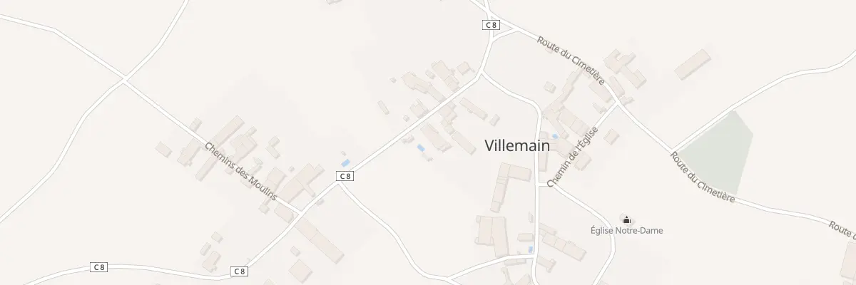 Plan du 5 Rue de la Mairie à Villemain